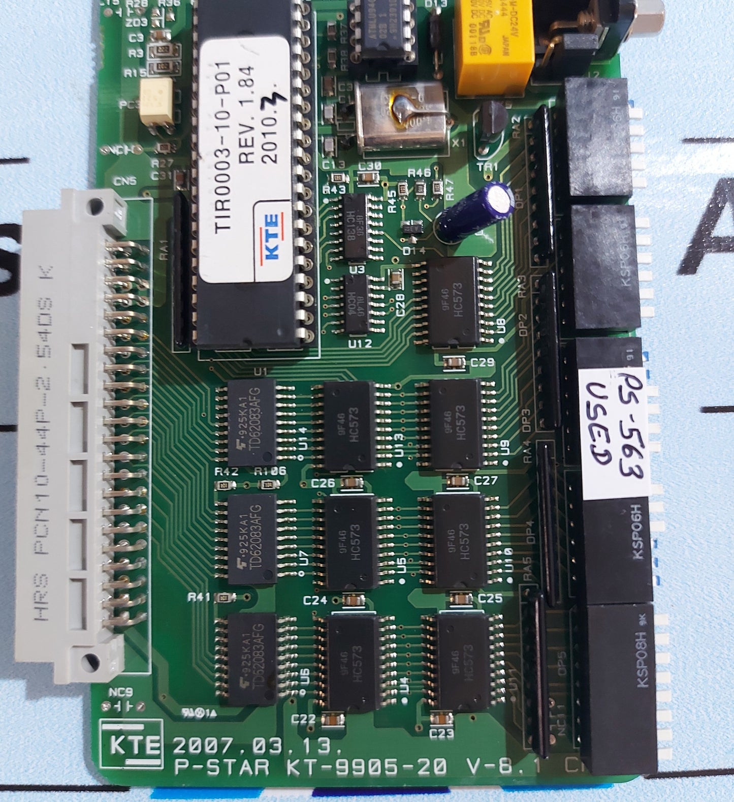 KTE P-STAR KT-9905-20 V-8.1 CPU PCB CARD