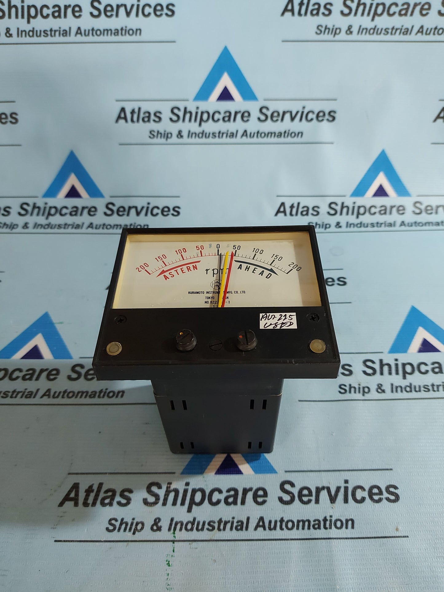 KURAMOTO INSTRUMENT RLM-120 METER RELAY 0-200 Rpm AG215