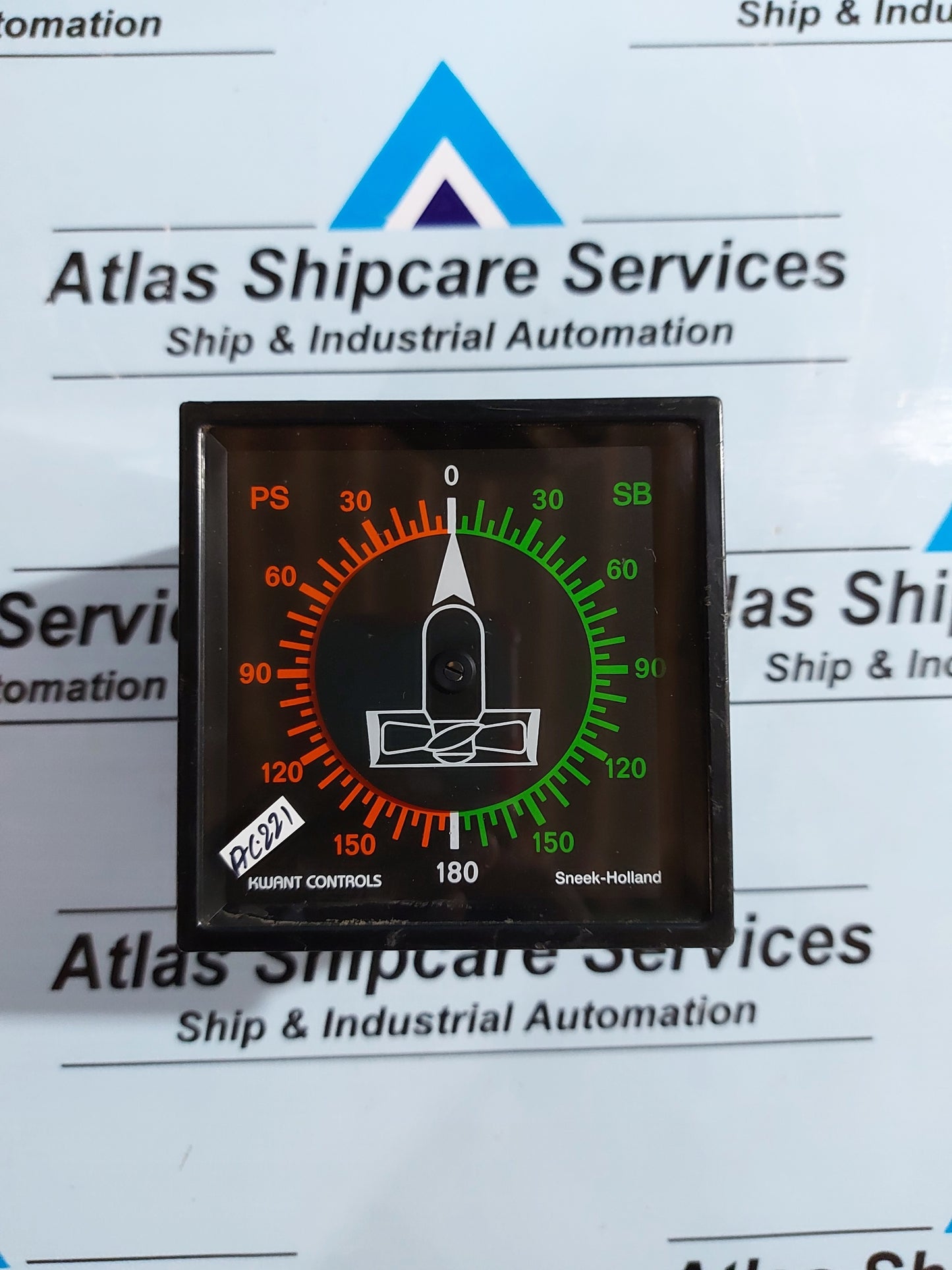 KWANT CONTROLS RPM METER 0...180