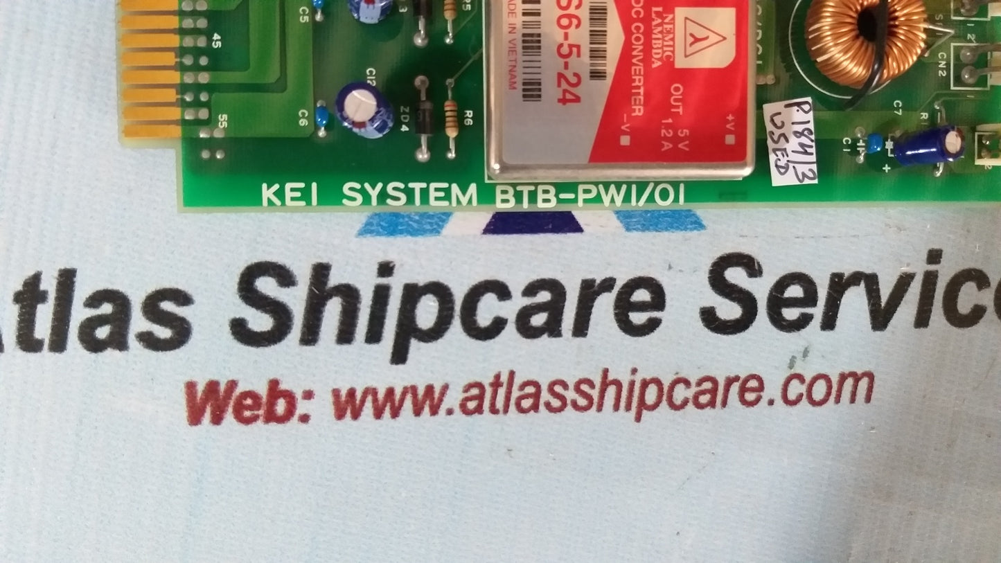 Kei System BTB-PWI-0I Pcb Card