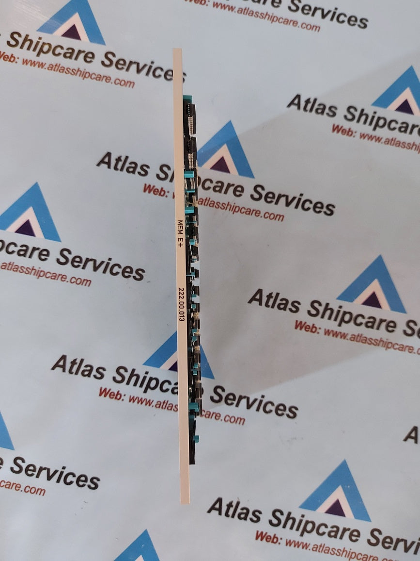 Kockum Sonics 222.00.013 931101-4 Memory Card