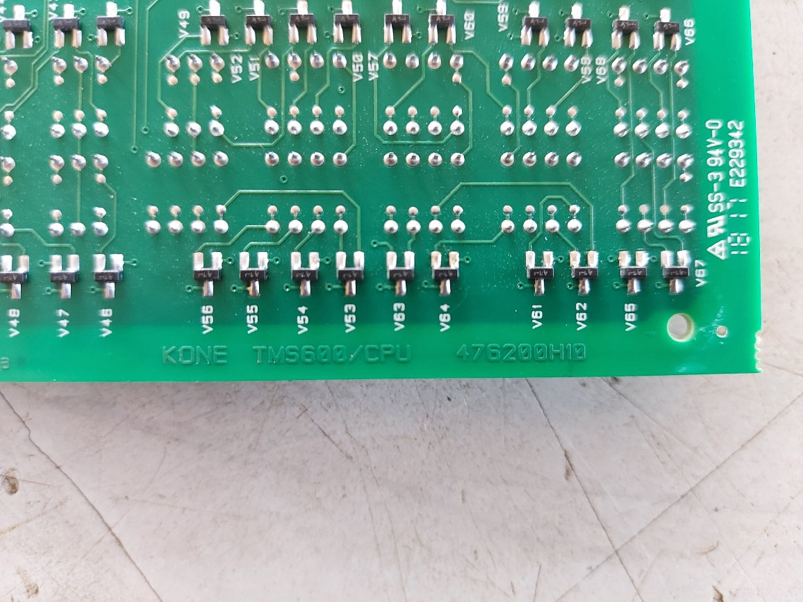 Kone TMS600/CPU Pcb Card 476203G01