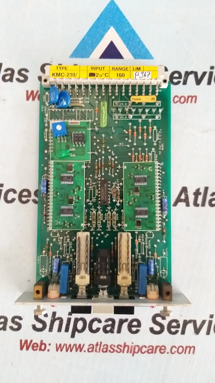 Kongsberg/Autronica KMC-210/2u'C 160 Pcb Card