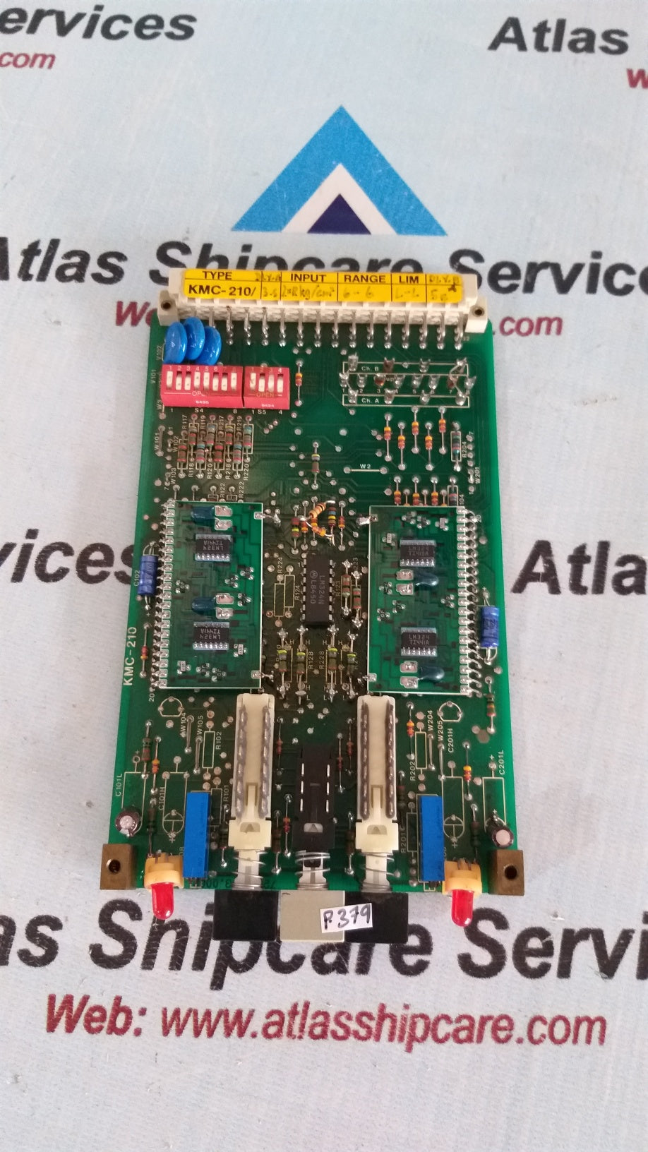 Kongsberg/Autronica KMC-210/2xR Kg/Cm2 6-6 Pcb Card