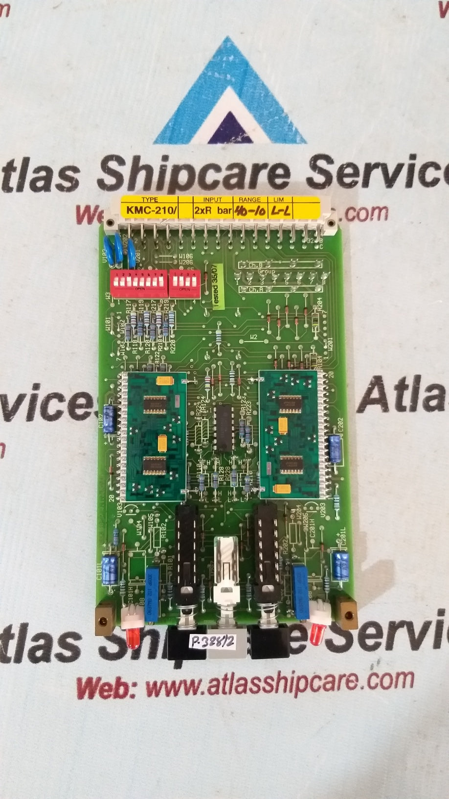 Kongsberg/Autronica KMC-210/2xR bar 40-10 Pcb Card