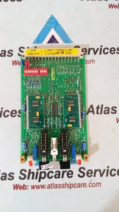 Kongsberg/Autronica KMC-210/2xTbar 10 Pcb Card