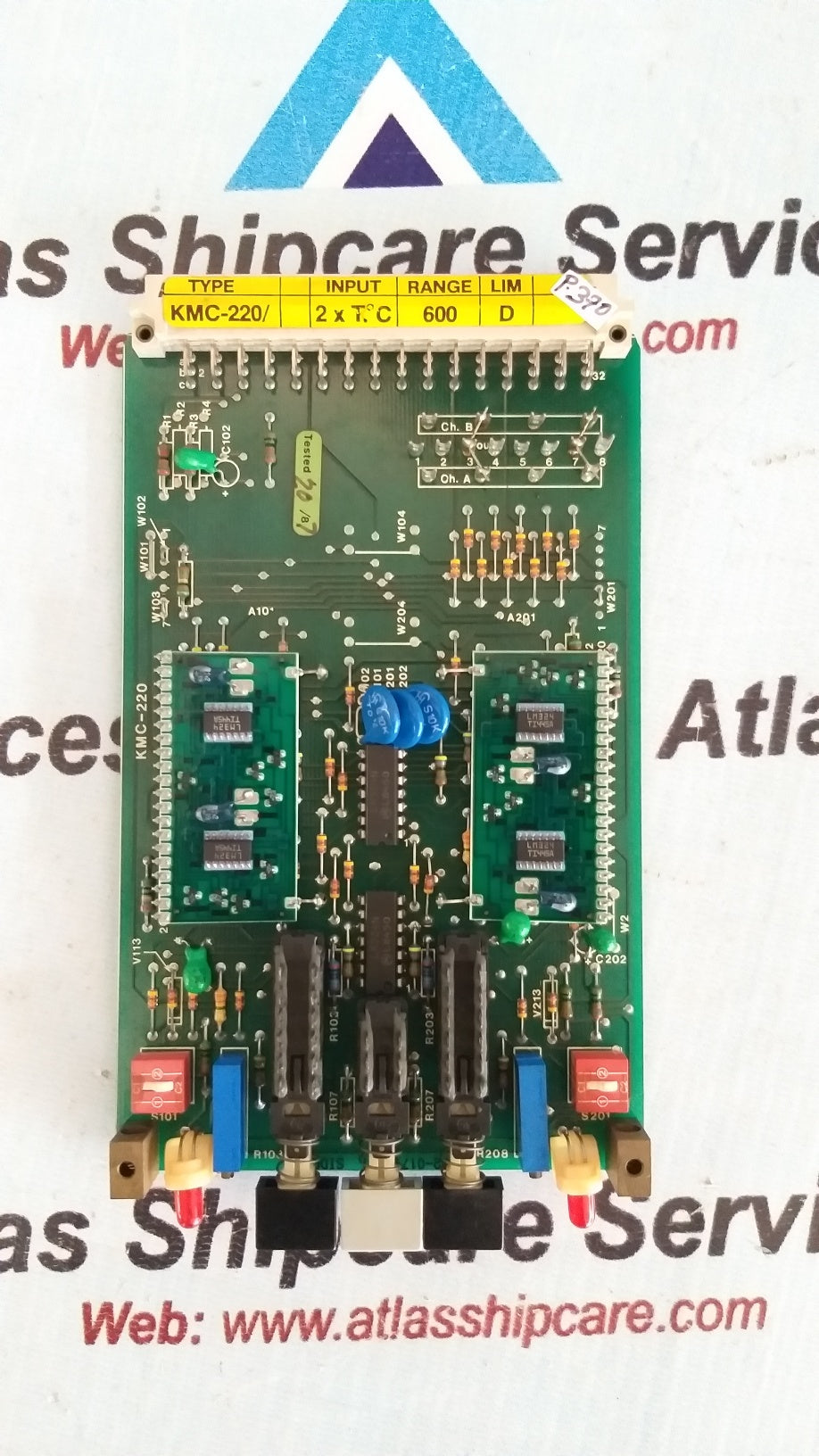 Kongsberg/Autronica KMC-220/2xT'C 600 Pcb Card