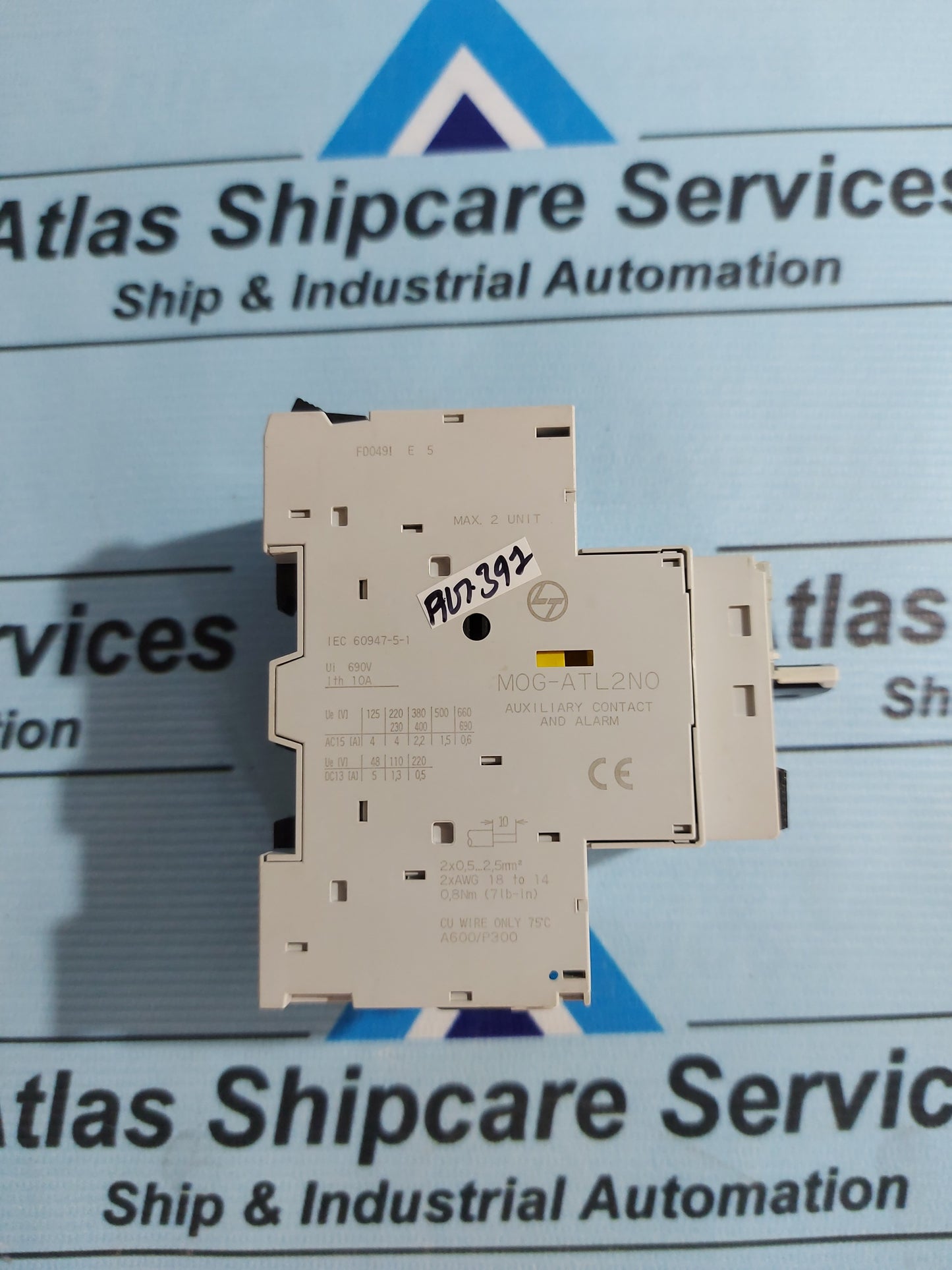 L & T MOG-H1-0630 MOTOR PROTECTION CIRCUIT BREAKER AG391
