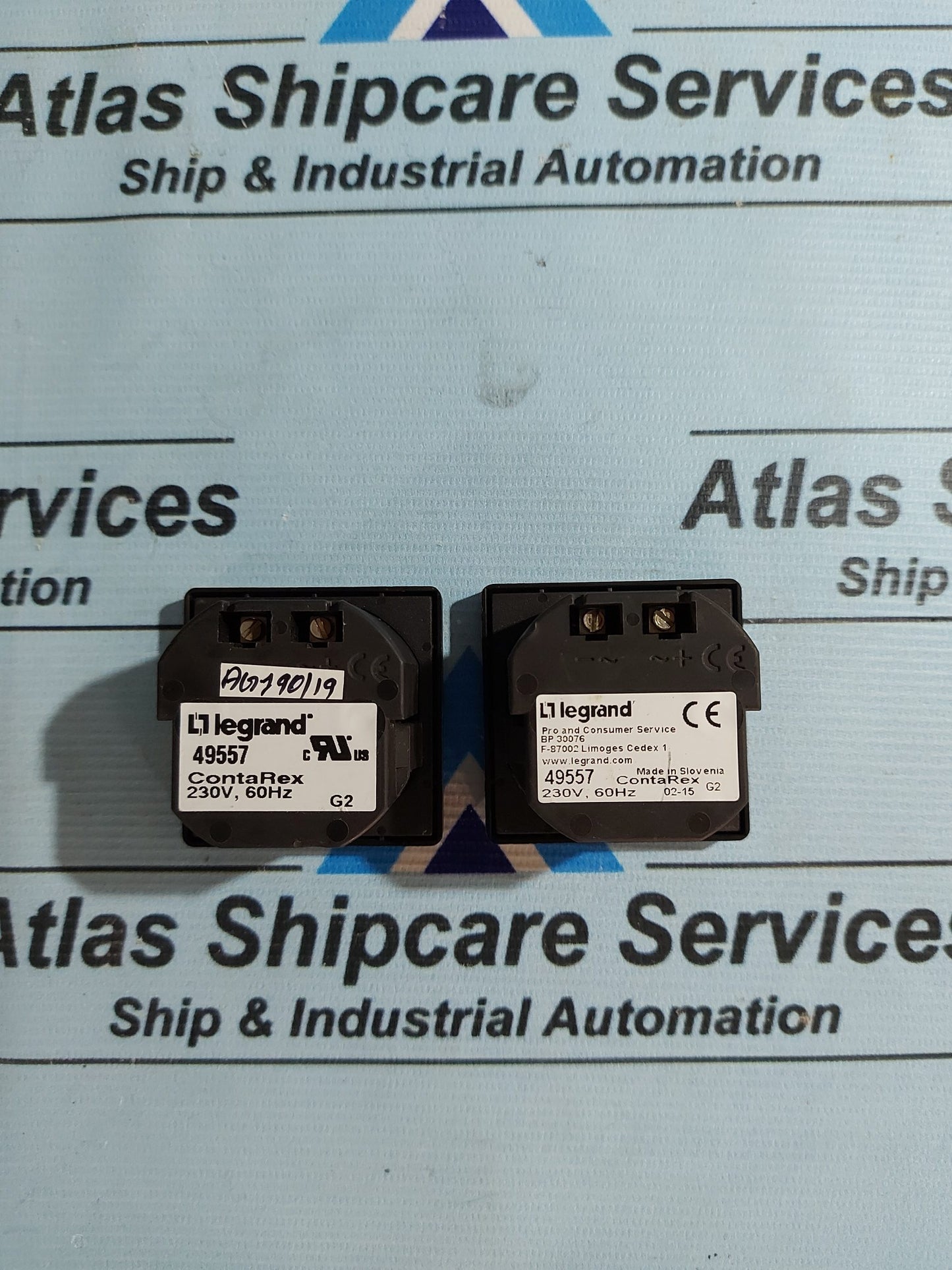 LEGRAND 49557 HOURS METER COUNTER CONTAREX 230V 60Hz AG190