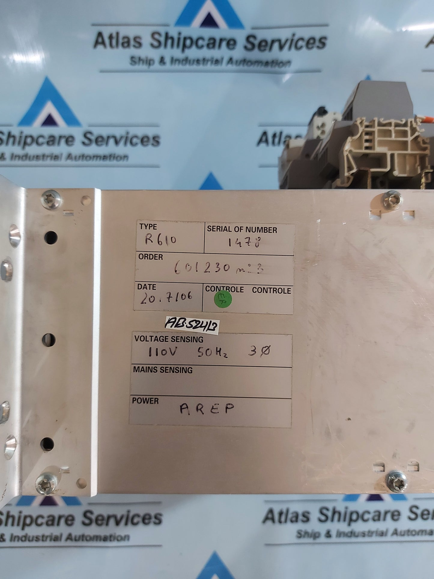 LEROY SOMER AUTOMATIC VOLTAGE REGULATOR R610