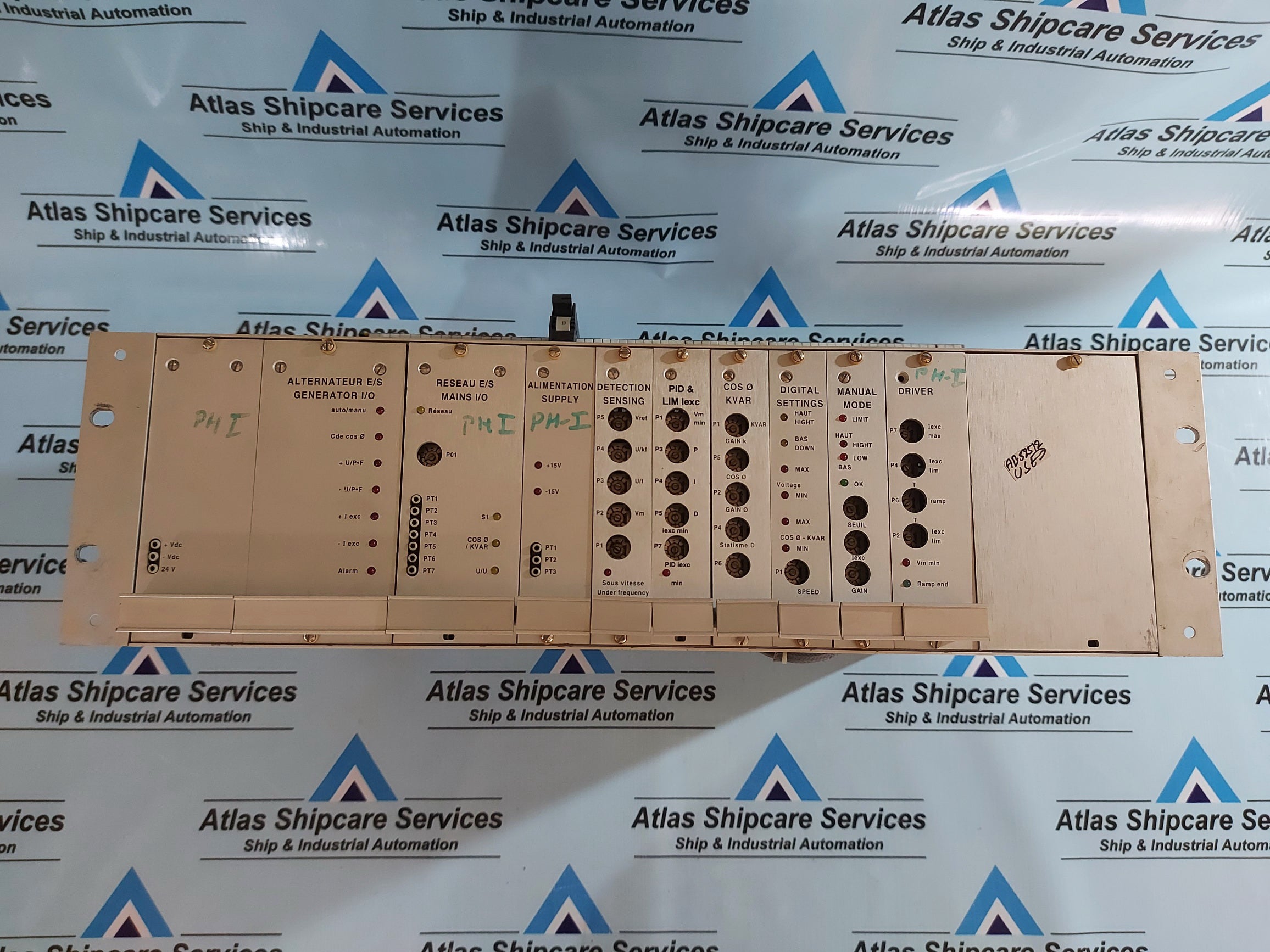 LEROY SOMER AUTOMATIC VOLTAGE REGULATOR R630 A REP/PMG