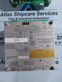 LEROY SOMER AVR R 130 C AUTOMATIC VOLTAGE REGULATOR