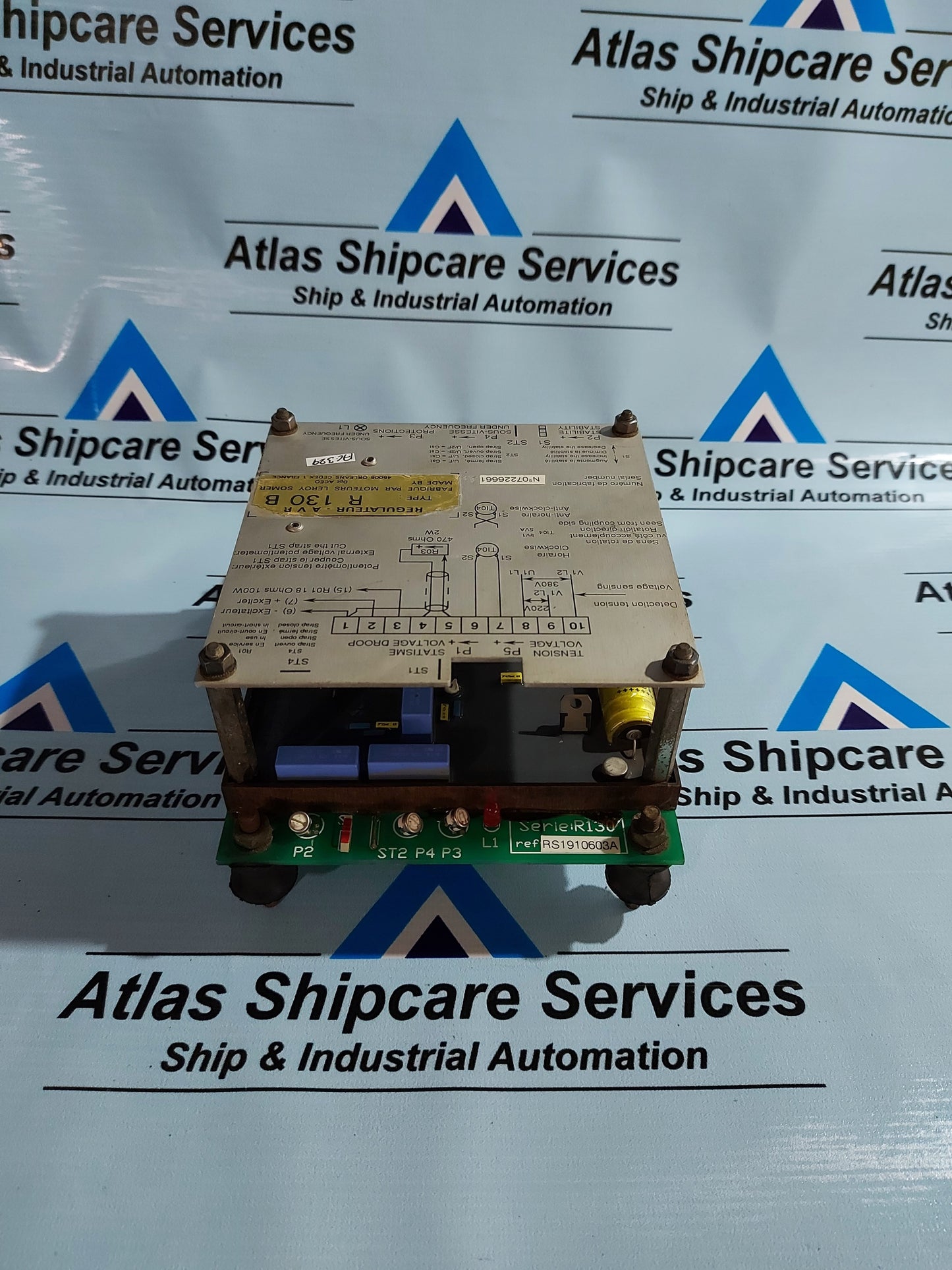 LEROY SOMER R 130 B AUTOMATIC VOLTAGE REGULATOR