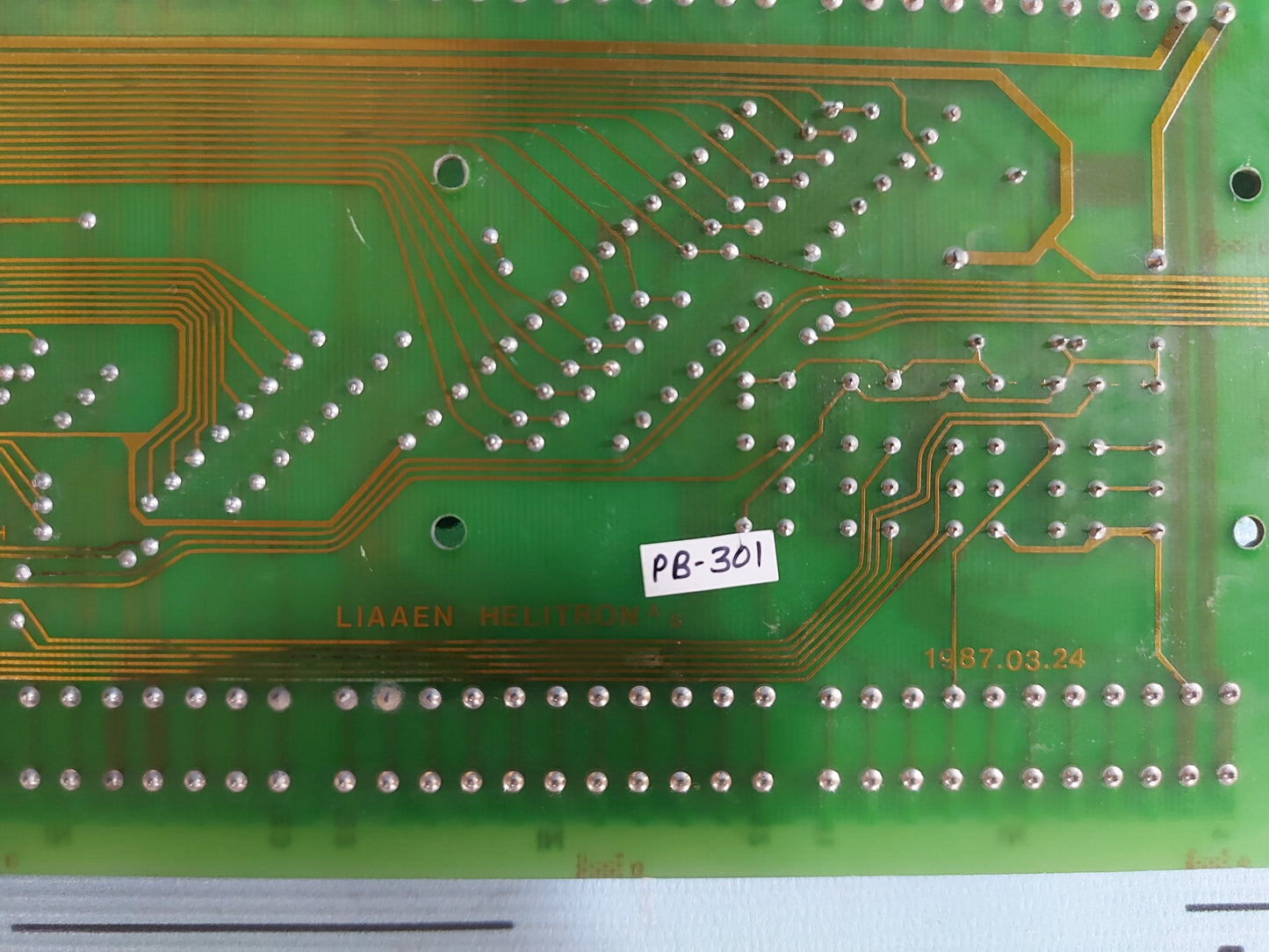 LIAAEN HELITRON DC 0015D PANEL INTERFACE BOARD PB301