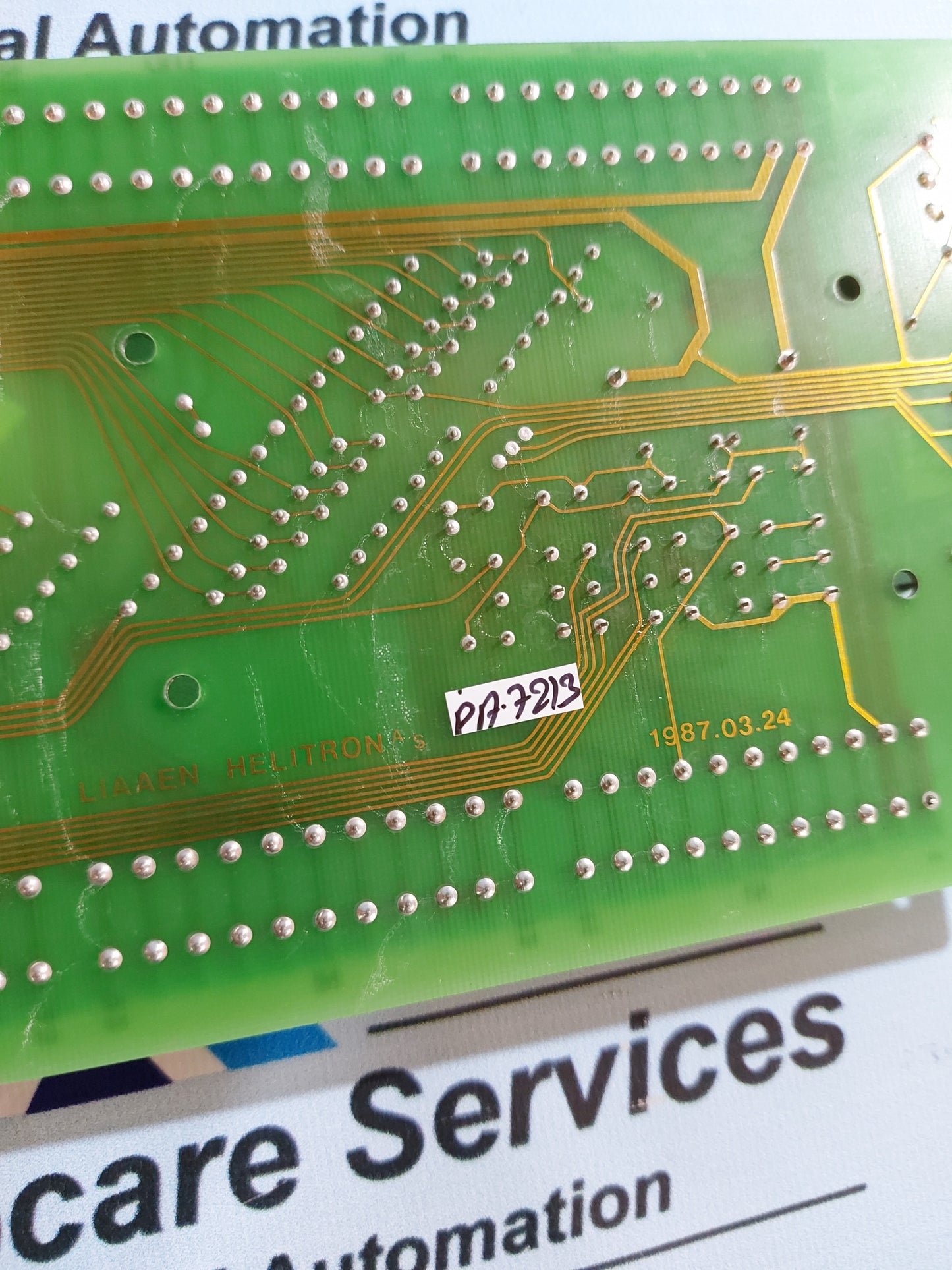 LIAAEN HELITRON DC 0015D PANEL INTERFACE BOARD