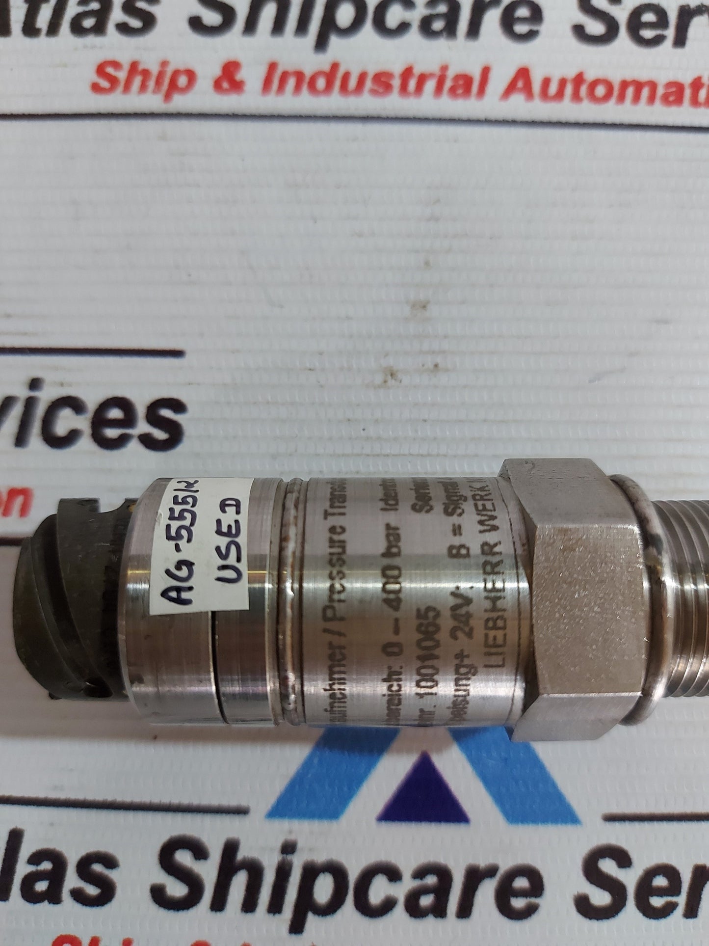 LIEBHERR 692837214 PRESSURE TRANSDUCER 6043-400 LWN AG555