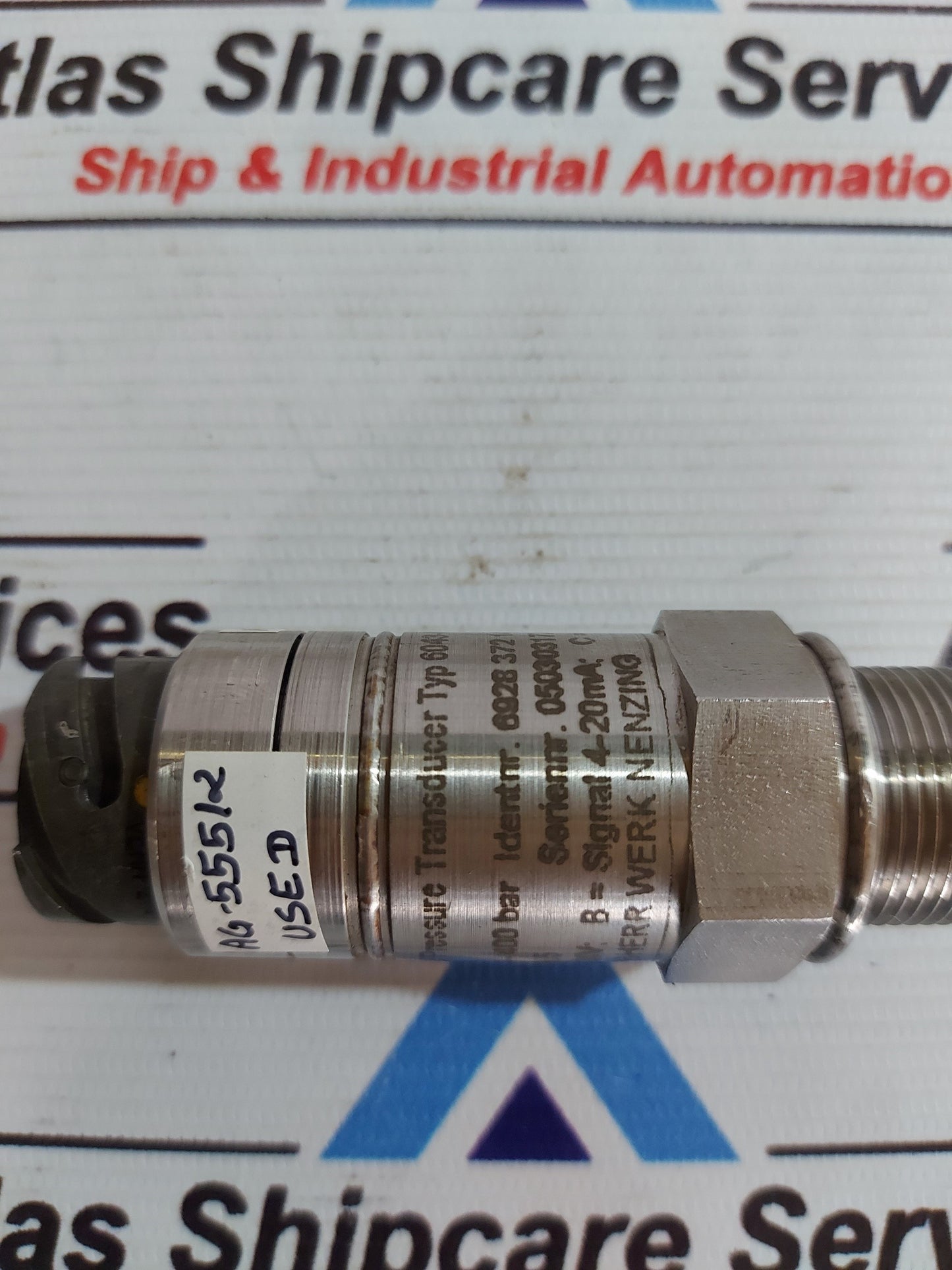 LIEBHERR 692837214 PRESSURE TRANSDUCER 6043-400 LWN AG555