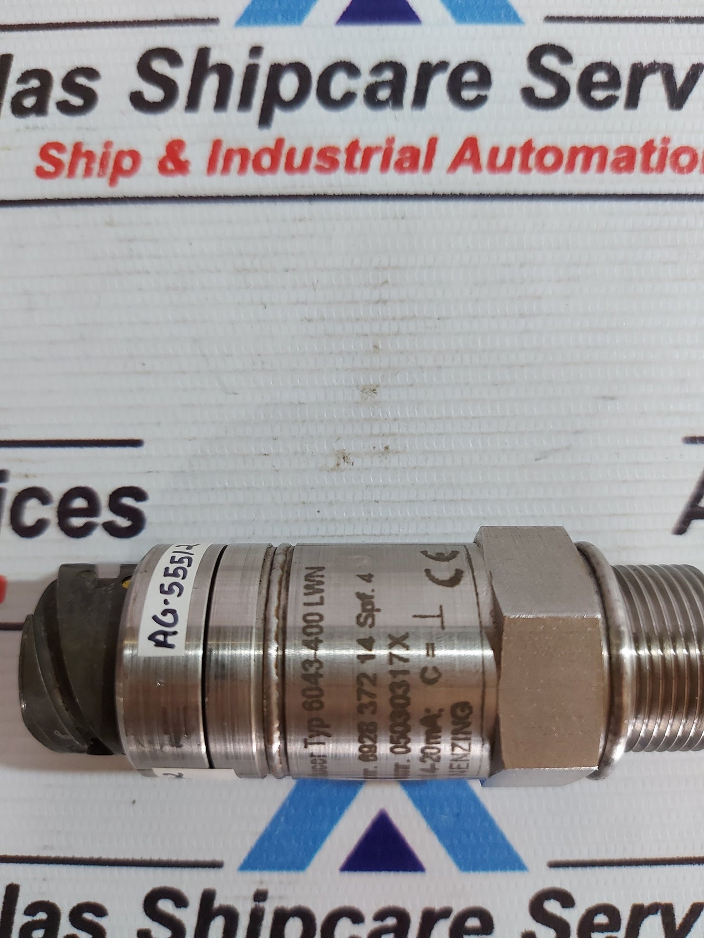 LIEBHERR 692837214 PRESSURE TRANSDUCER 6043-400 LWN AG555