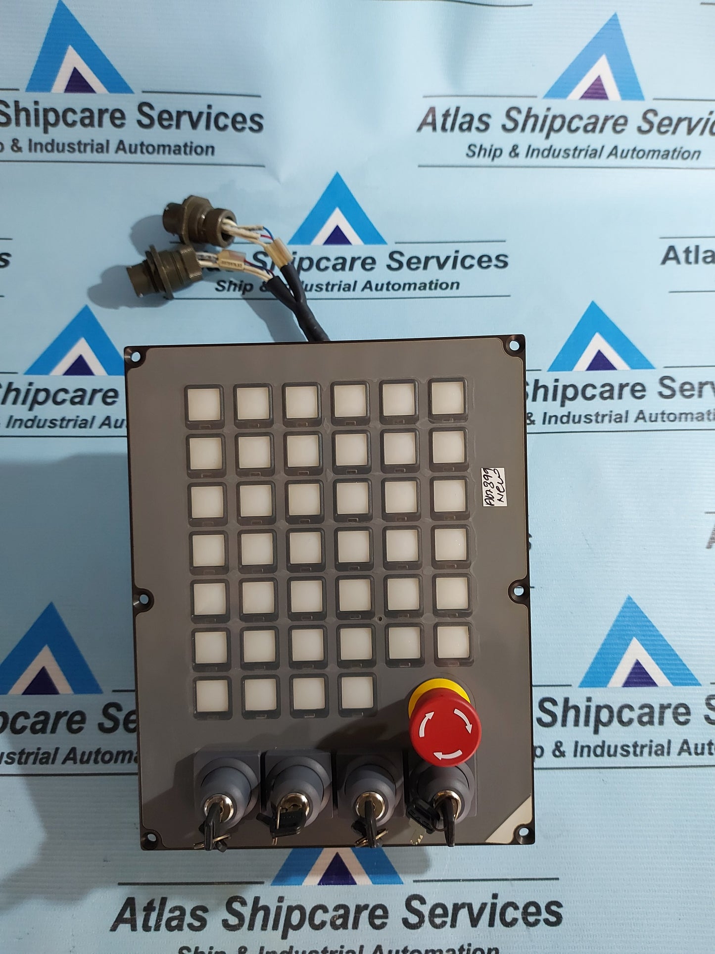 LIEBHERR PME1 FUNKTIONSTASTATUR TA48-1 DECK CRANE CAN MODULE AG399