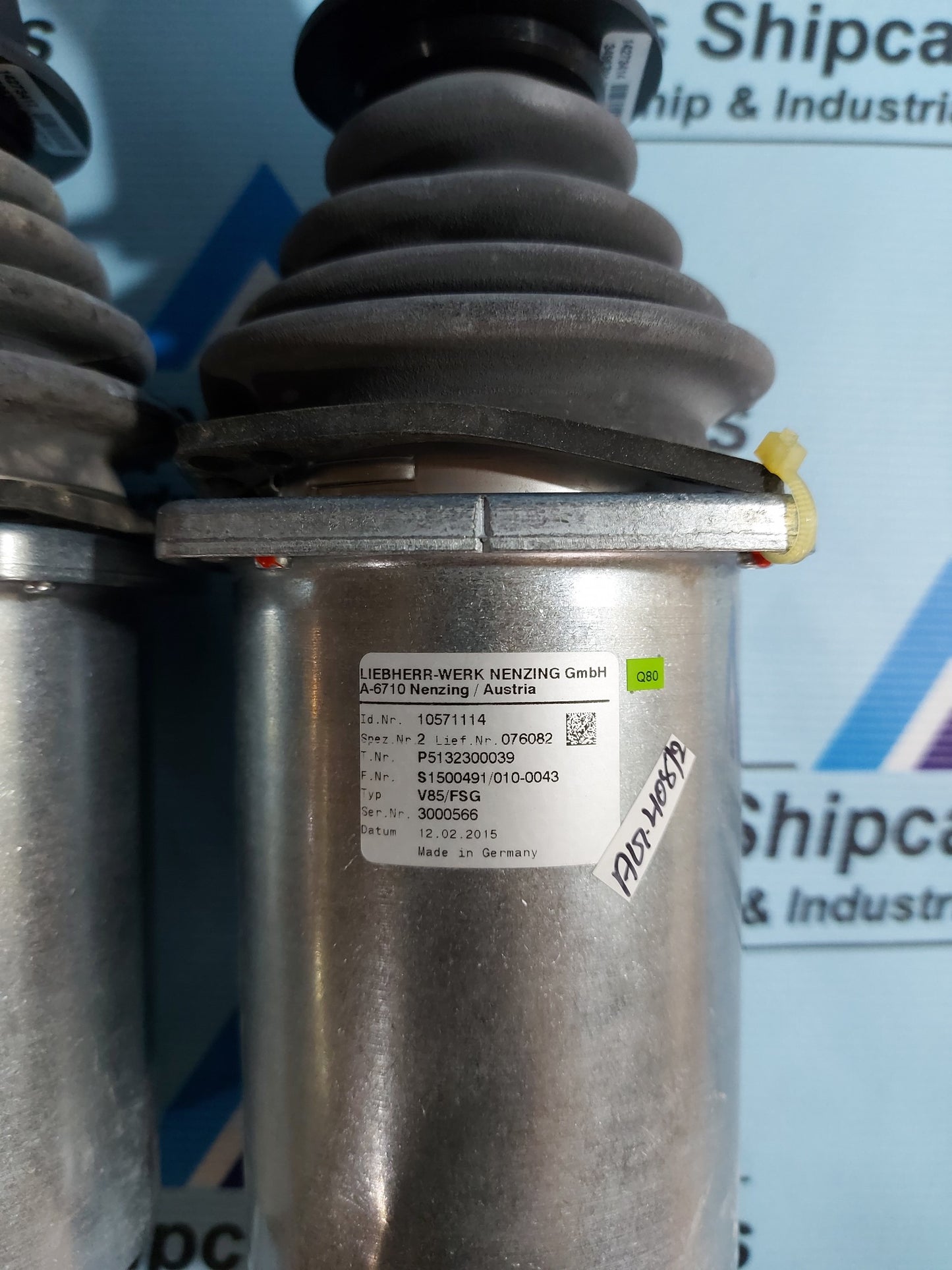 LIEBHERR-WERK 10571114 JOYSTICK V85/FSG AG408