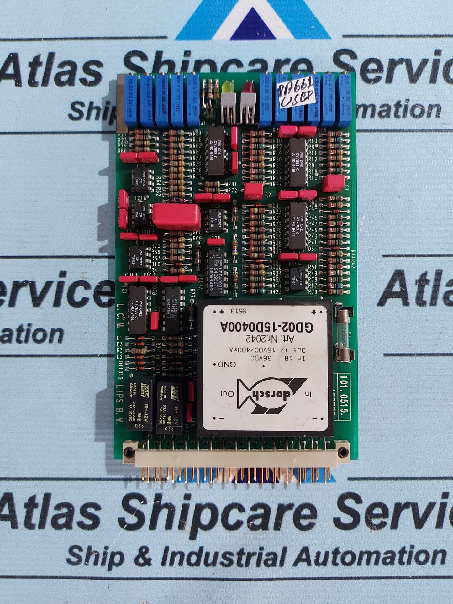 LIPS B.V. L.C.M. 101.0515 PCB CARD