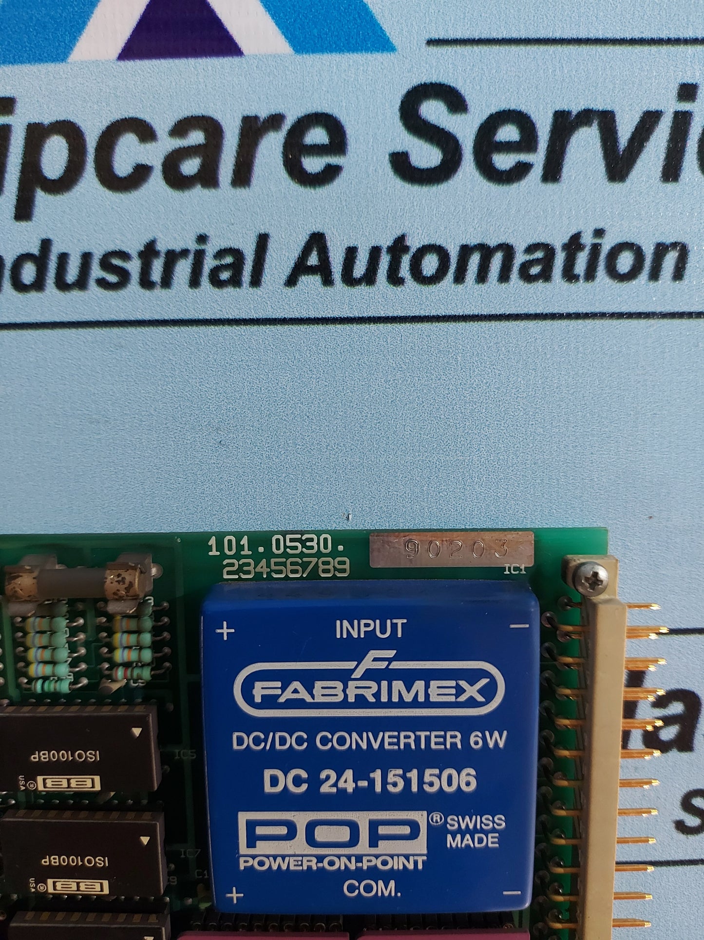 LIPS DRUNEN ISO 23456789 PCB CARD