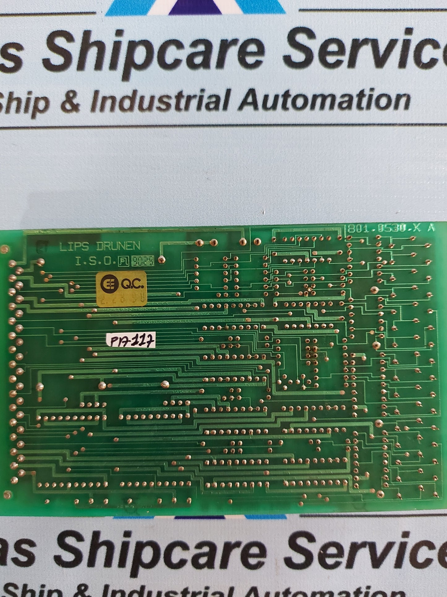 LIPS DRUNEN ISO 23456789 PCB CARD