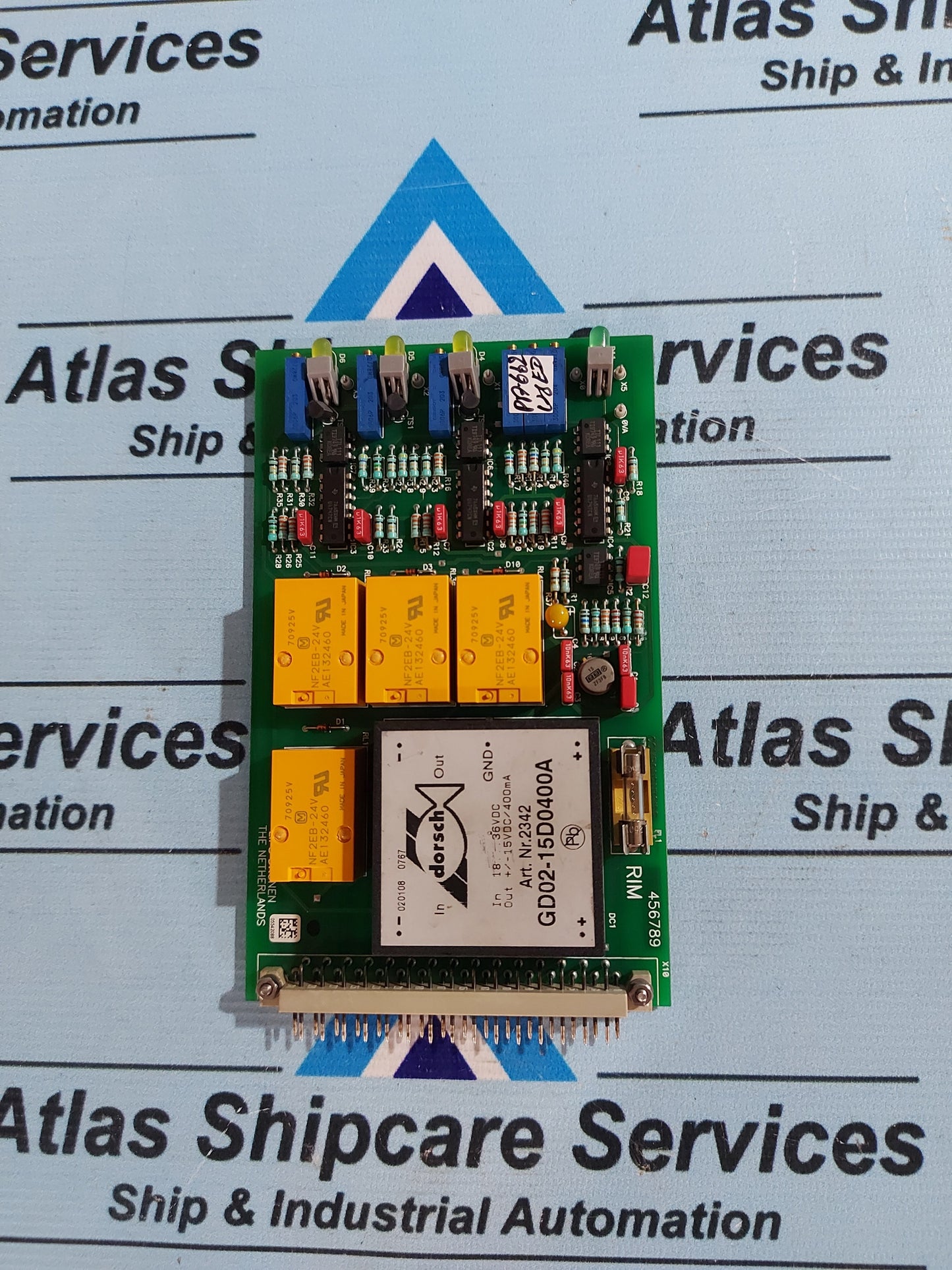 LIPS DRUNEN RIM 456789 PCB CARD