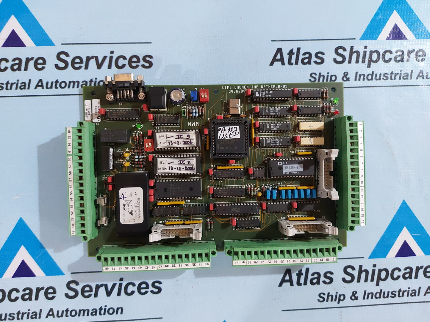 LIPS DRUNEN THE NETHERLANDS MMM REV.2 3456789 PCB MODULE