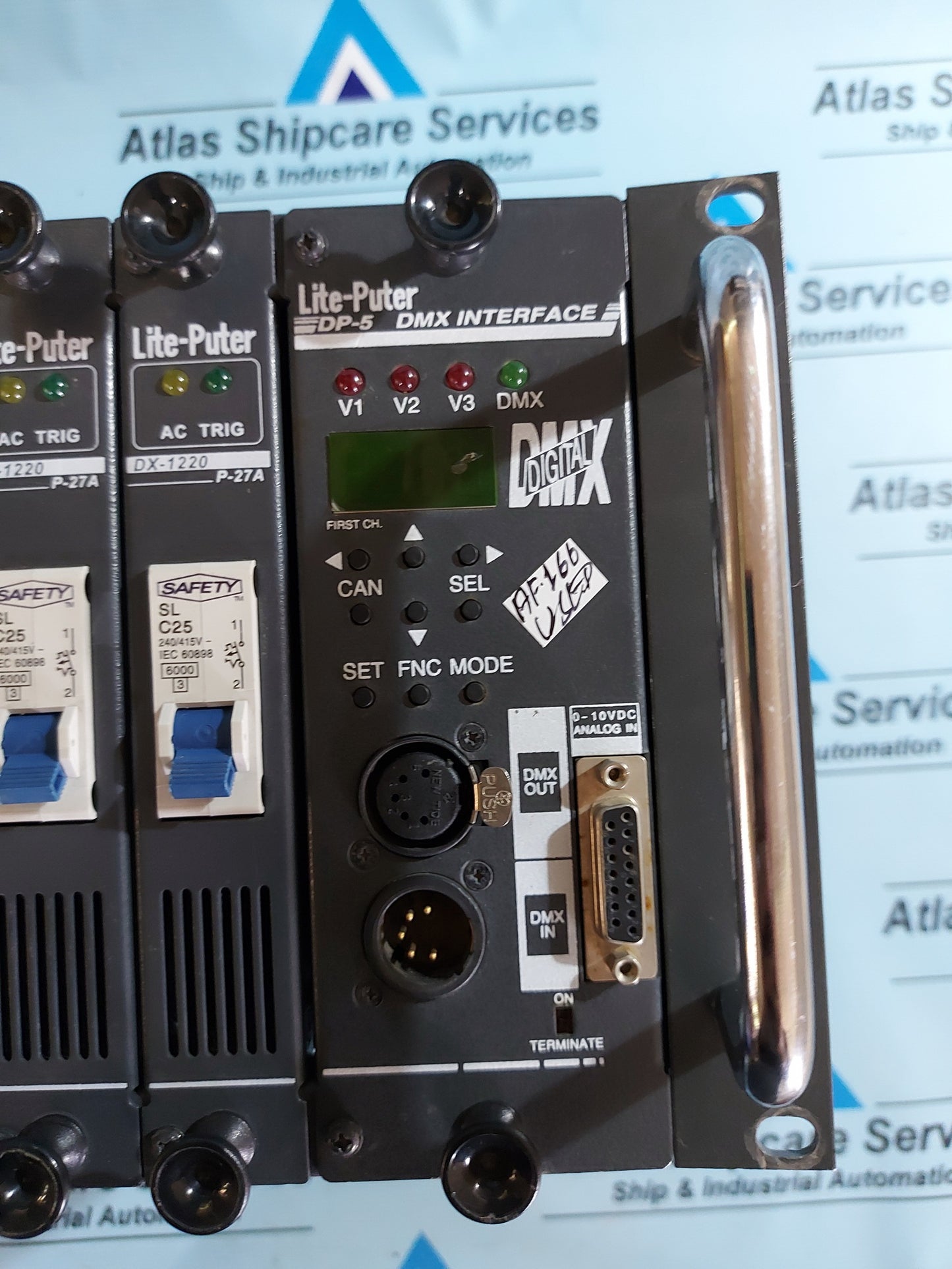 LITE-PUTER DX-1220 12 CHANNEL RACKMOUNT DIMMER PACK