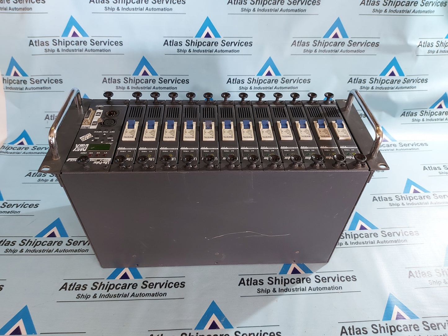 LITE-PUTER DX-1220 12 CHANNEL RACKMOUNT DIMMER PACK