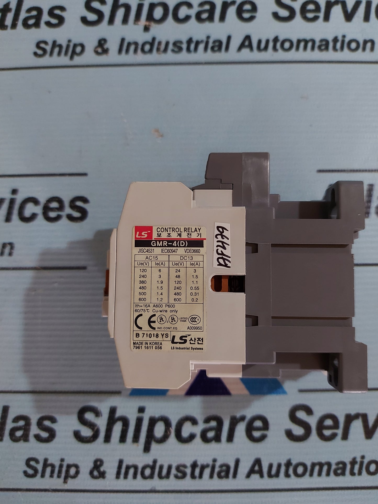 LS GMR-4 META MEC CONTROL RELAY GMR-4(D)