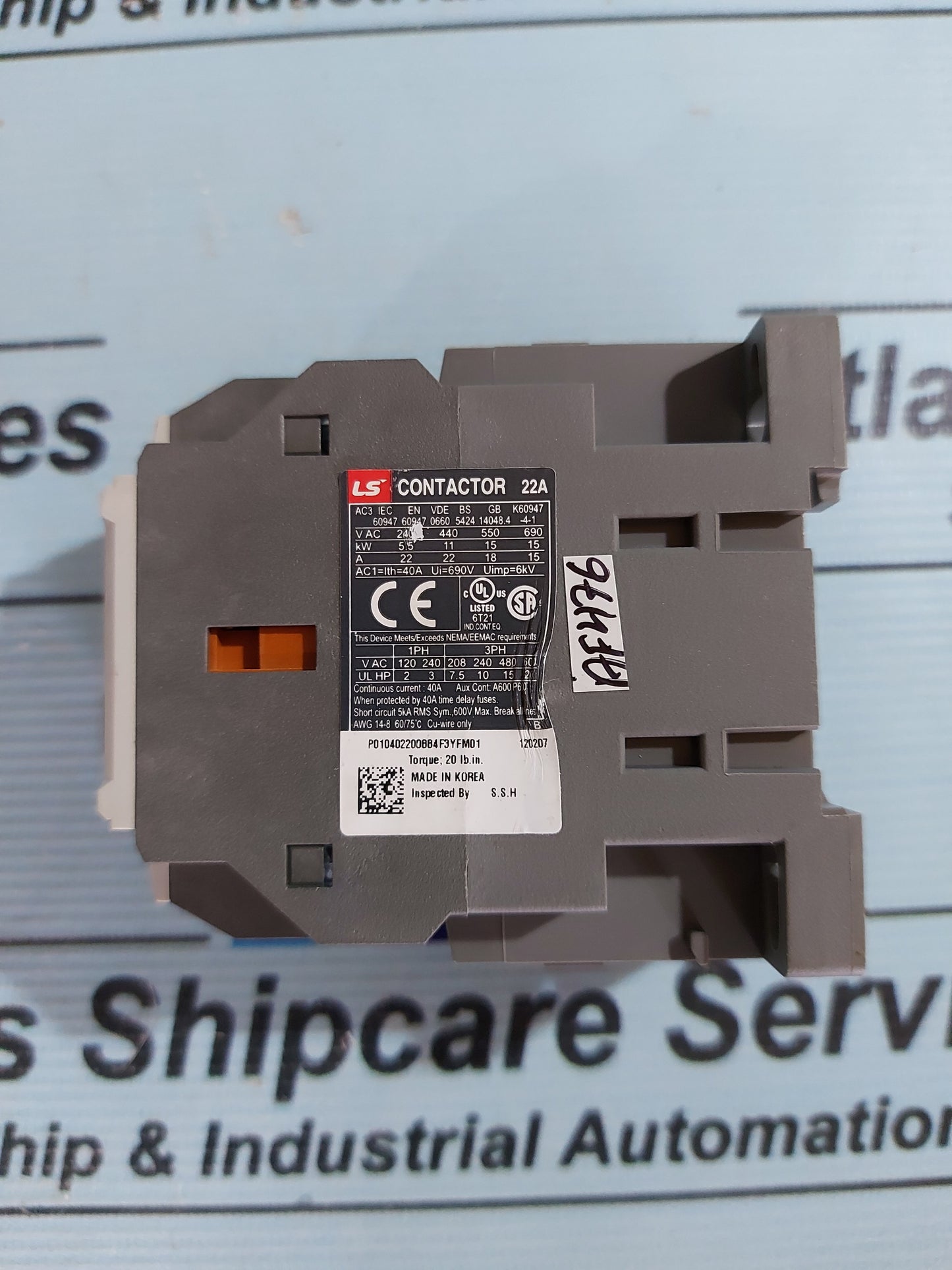 LS INDUSTRIAL MC-22B CONTACTOR