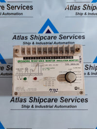 LUXCO SBDG-241 GROUNDING RESISTANCE MONITOR INSULATION MONITOR