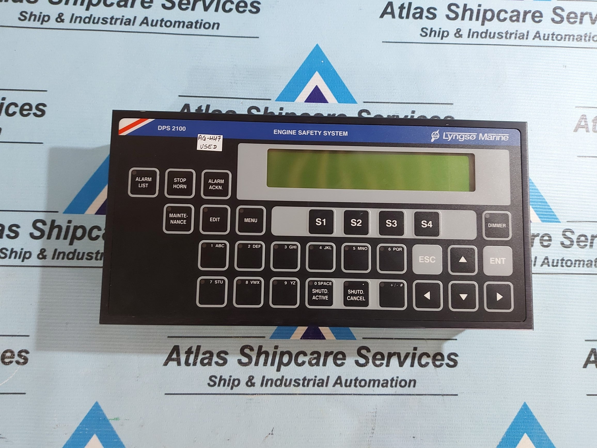 LYNGSO MARINE DPS 2100 ENGINE SAFETY SYSTEM P/N 962.019.000 – Atlas ...