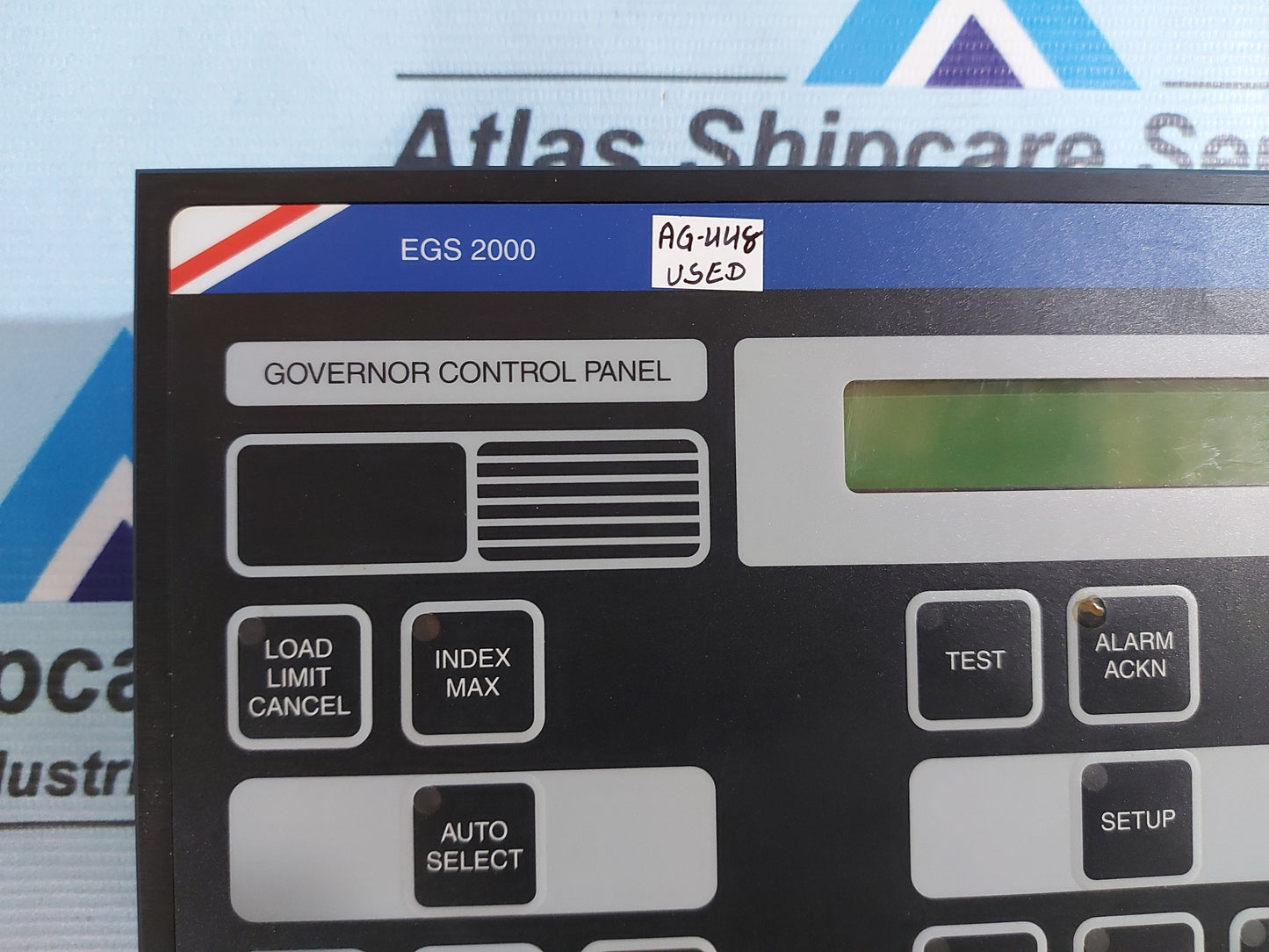 LYNGSO MARINE EGS 2000 GOVERNOR CONTROL PANEL P/N 960.170.010 AG448