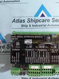 LYNGSO MARINE/STN ATLAS SIM 401 DUAL SERIAL INTERFACE MODULE P/N 962.002.300/B AG345