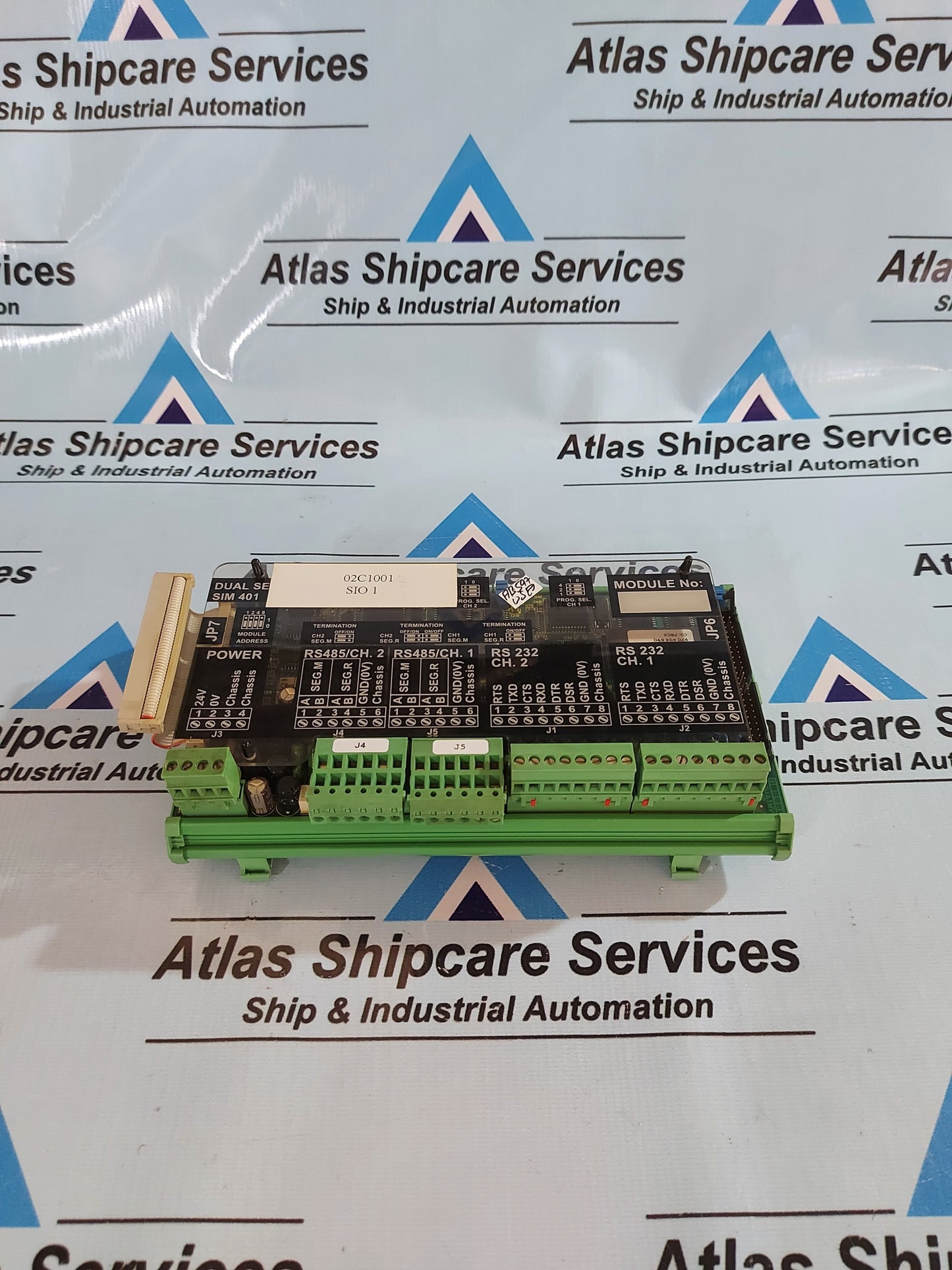 LYNGSO MARINE/STN ATLAS SIM 401 DUAL SYSTEM BUS MODULE