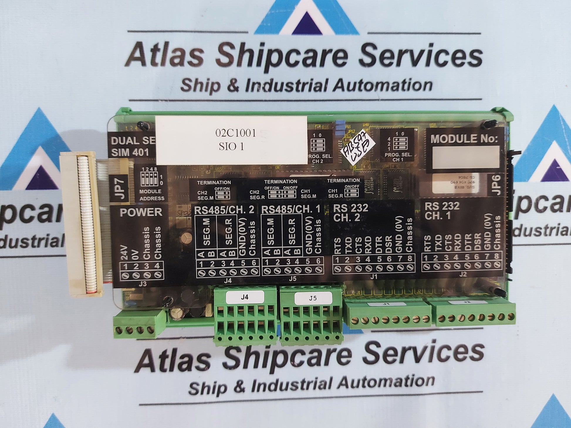 LYNGSO MARINE/STN ATLAS SIM 401 DUAL SYSTEM BUS MODULE