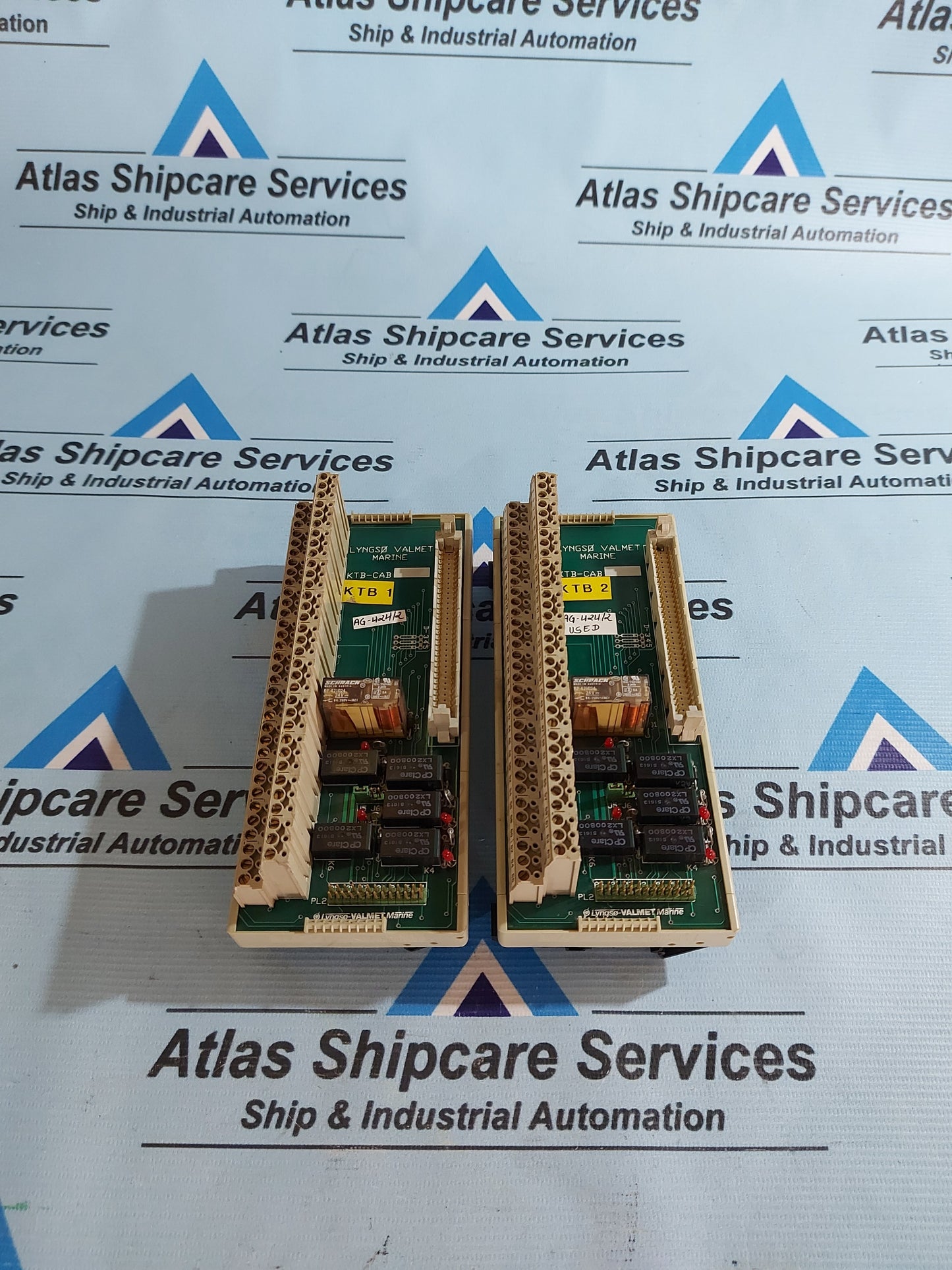 LYNGSO-VALMET MARINE KTB-CAB TERMINAL BOARD AG424