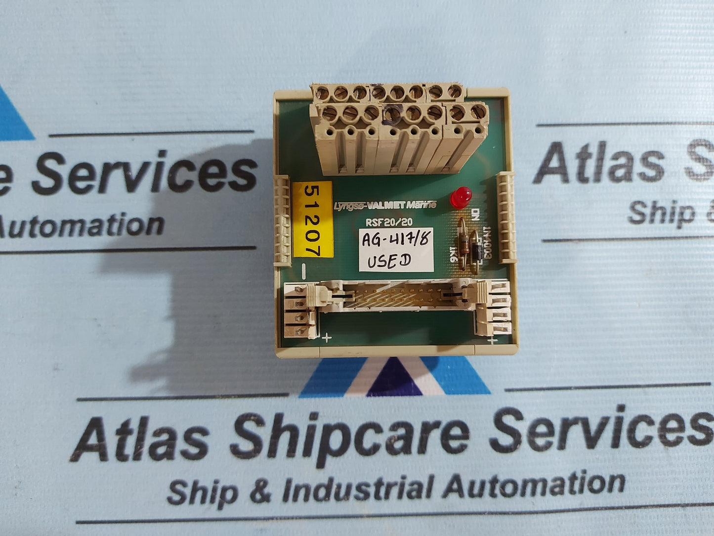 LYNGSO-VALMET MARINE RSF20/20 TERMINAL MODULE AG417