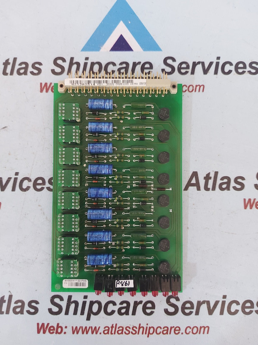 Liebherr Electronic 921262514 Pcb Card