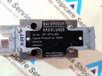 MACGREGOR HAGGLUNDS 287 3774-802 DIRECTIONAL CONTROL VALVE H347