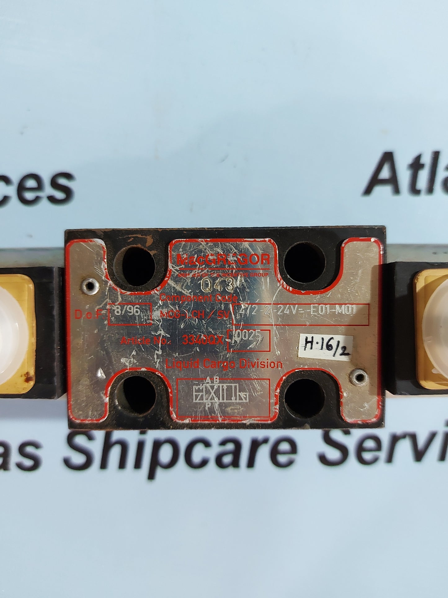 MACGREGOR MCG-LCH/SV 4/2-2-24=-E01-M01 DIRECTIONAL CONTROL VALVE