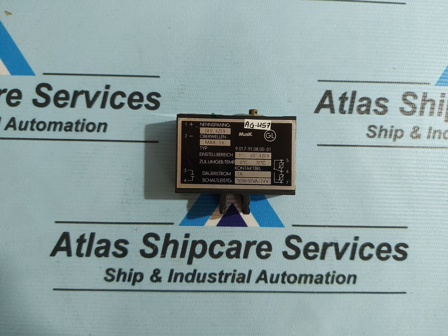 MAK 9.01.7-91.08.00-01 PLUG IN RELAY AG457