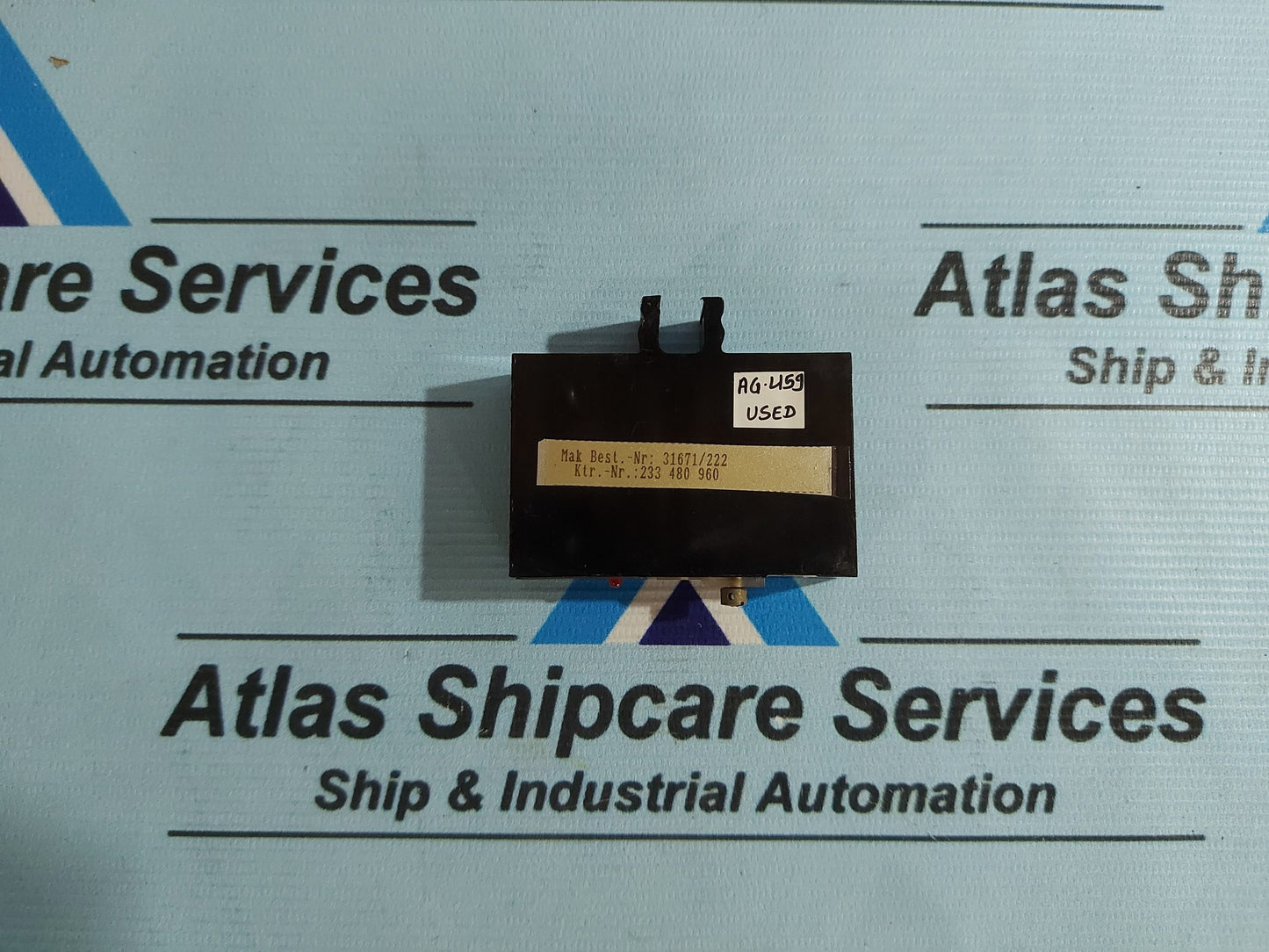 MAK 9.01.7-91.08.00-04 PLUG IN RELAY AG459