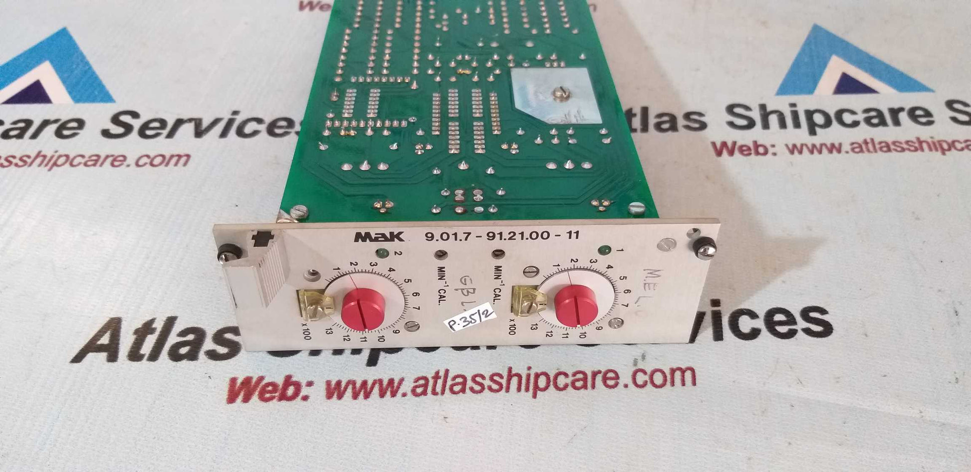 MAK 9.01.7-91.21.00-11 Motor Control Plug-In Card