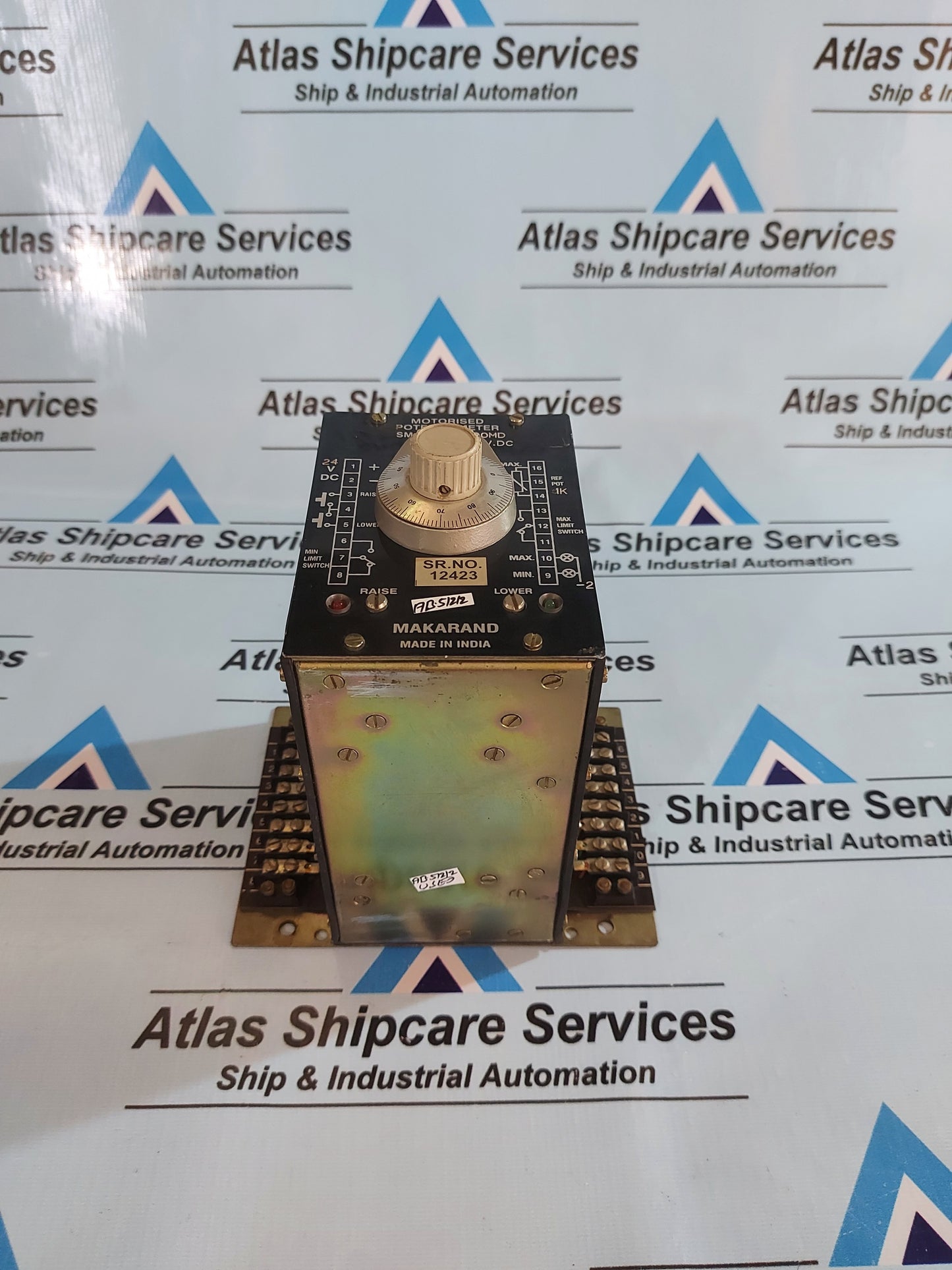 MAKARAND SM 781-20-100MD 1K(3W)-24V.DC MOTOR POTENTIOMETER