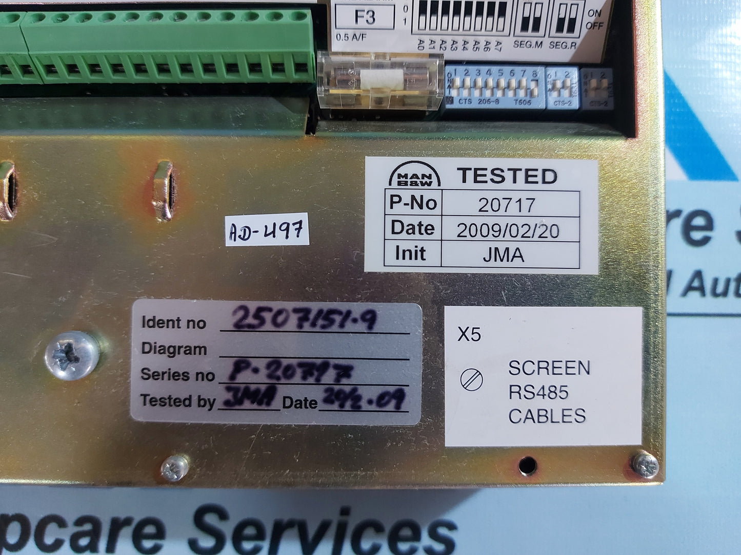 MAN ALPHATRONIC 2000 PROPULSION CONTROL SYSTEM