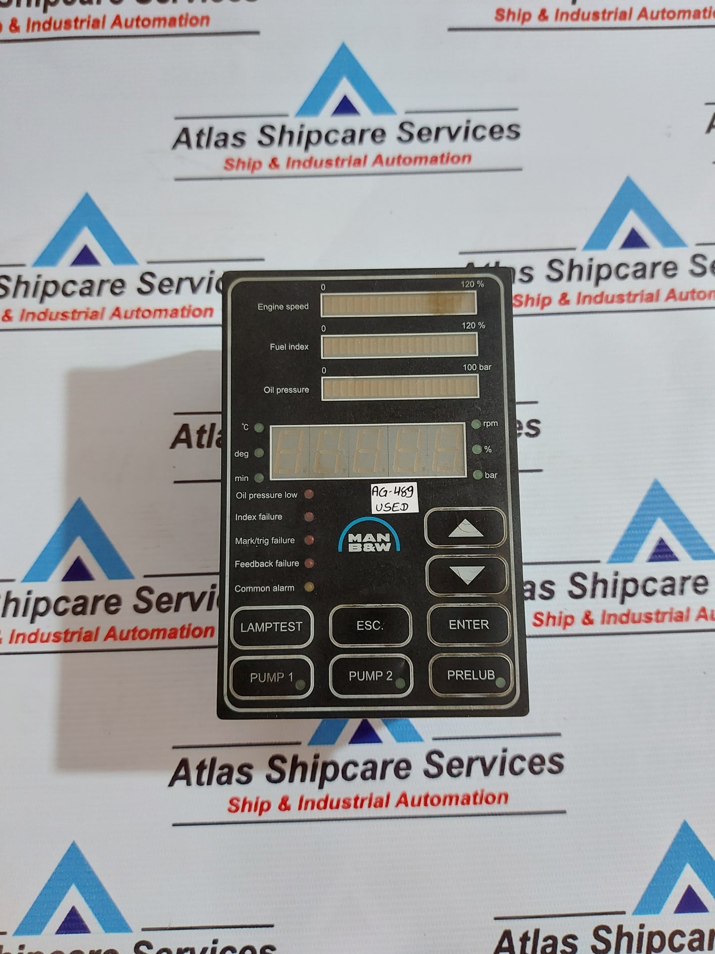 MAN B&W 3171197-4 HMI PANEL AG489